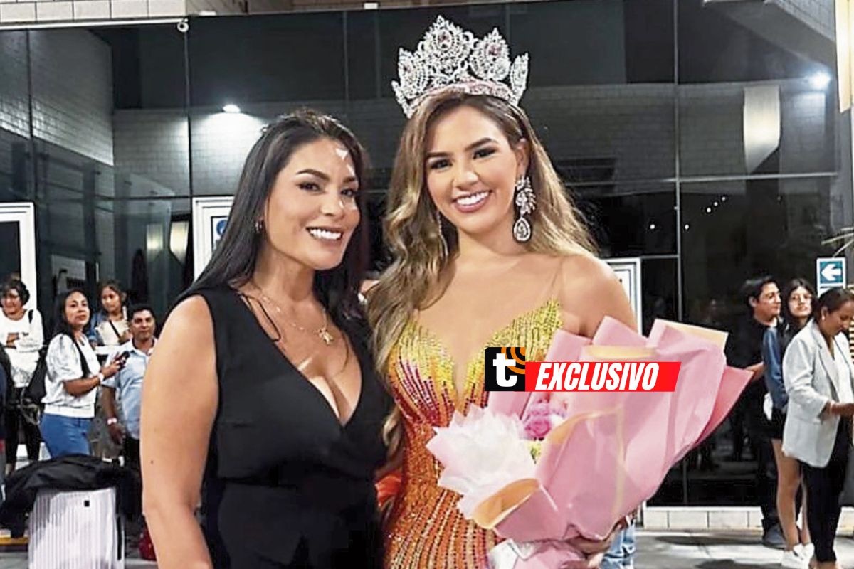 Evelyn Vela orgullosa de su hija por participar en el Miss Teen Universe