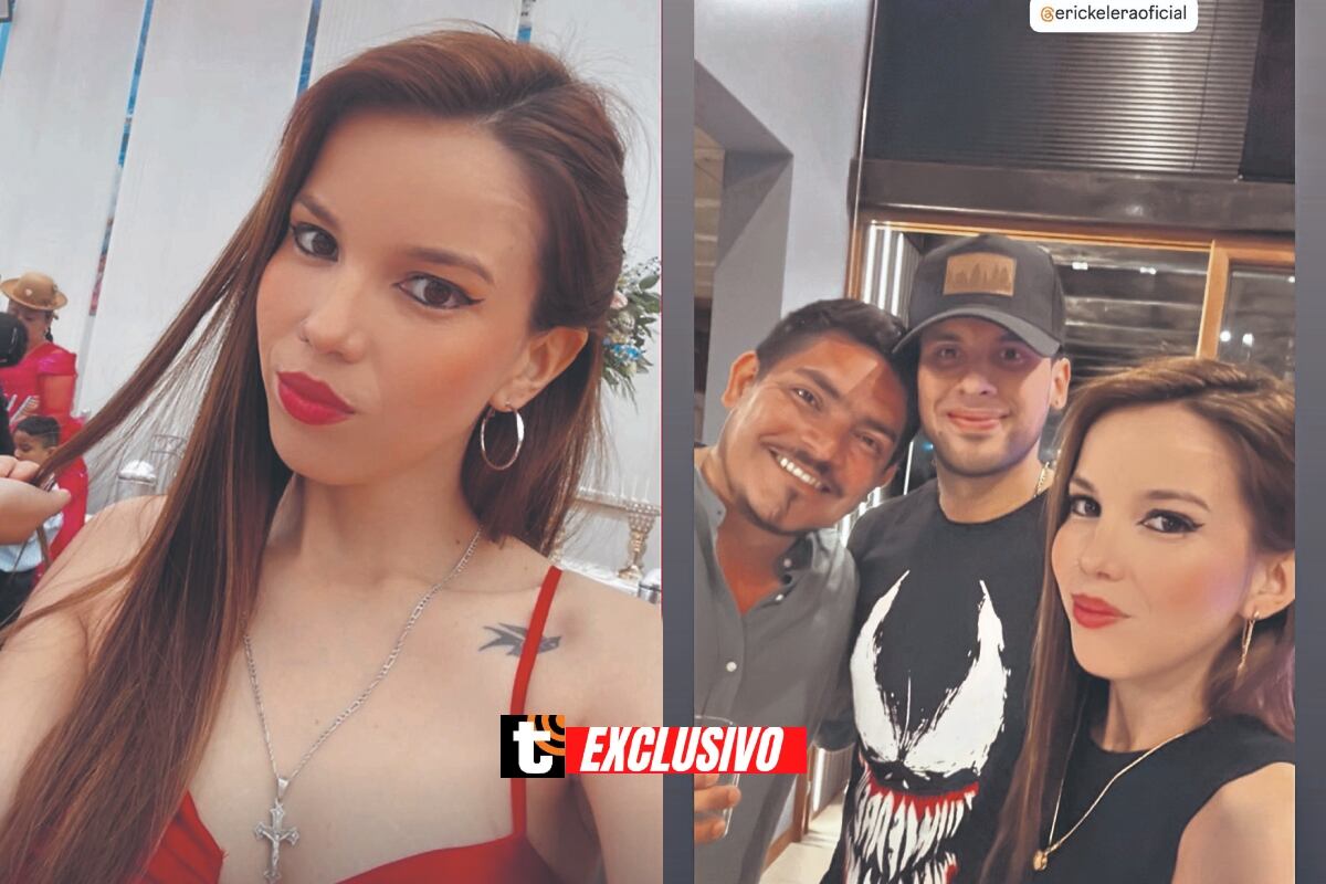 Greissy Ortega y Erick Elera