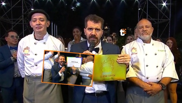 TROME - Steve Palao es el último ganador de ‘El Gran Chef Famosos’ y se llevó ‘El ollón de oro’