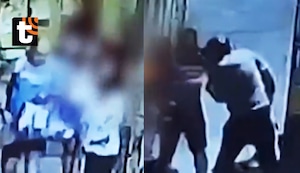 ¡Cámara captó el delito! Delincuentes balean a fiscal frente a su familia y desatan el pánico en la vía pública