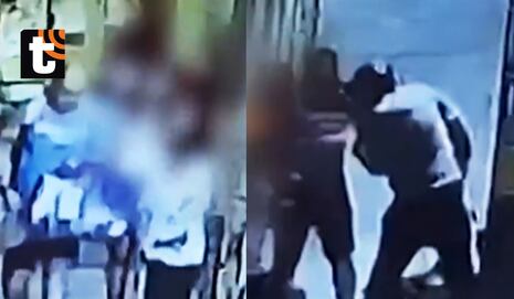 ¡Cámara captó el delito! Delincuentes balean a fiscal frente a su familia y desatan el pánico en la vía p...