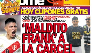 ‘MALDITO FRANK’ A LA CÁRCEL