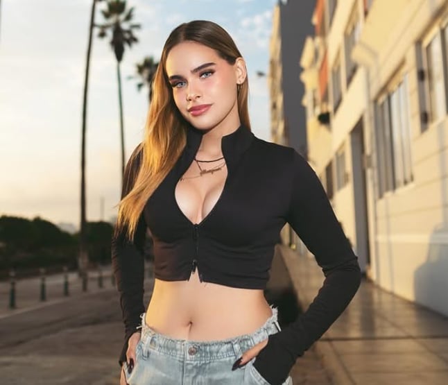 María Grazia de la Oliva es la tiktoker conocida como 'Patito' y contó qué hay entre ella y Alfredo Benavides.