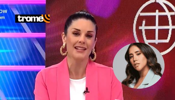 Rebeca Escribens feliz por Melissa Paredes