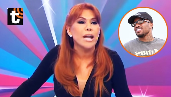 TROME - Magaly y la reacción que tuvo EN VIVO mientras Farfán difundía reportaje en su contra. VIDEO: ATV