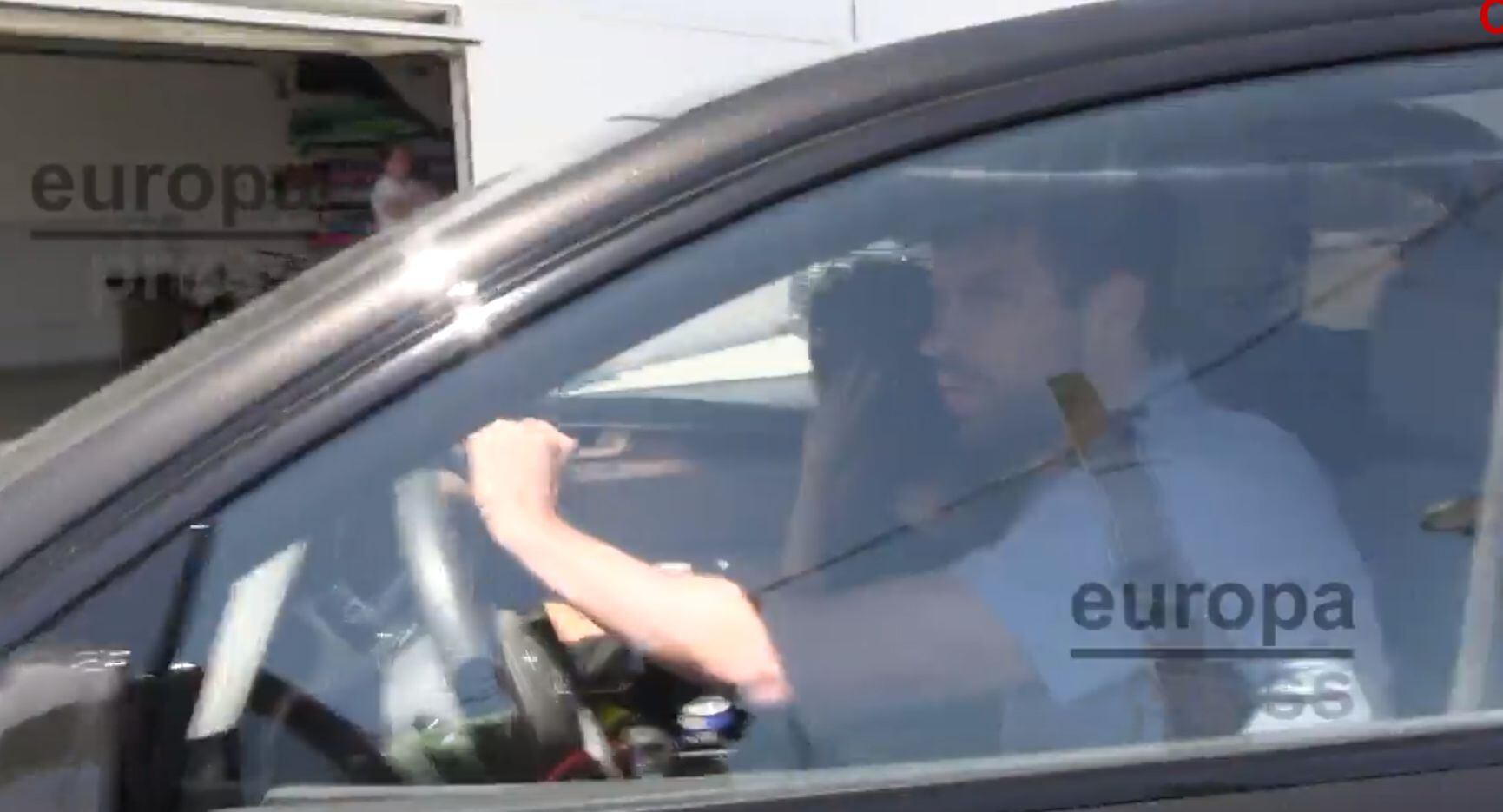 Shakira y Gerard Piqué juntos tras rumores de infidelidad (Foto: Captura Europa Press)