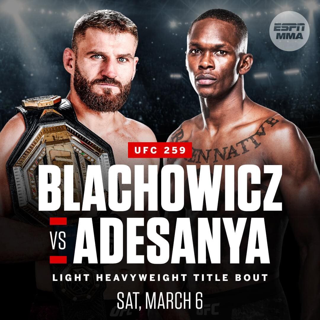 Jan Blachowicz defenderá su cinturón ante Israel Adesanya. (UFC)