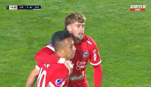 Gaspar Gentile abrió la cuenta para Cienciano ante Caracas FC | VIDEO