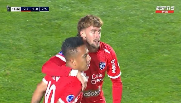 TROME |Gol de Gaspar Gentile en el Cienciano - Caracas FC por la Copa Sudamericana (TikTok)