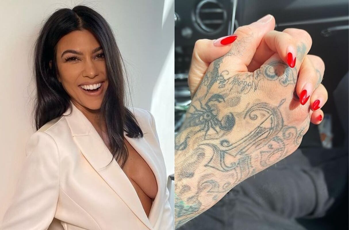 Kourtney Kardashian confirmó su relación con el baterista de Blink 182. (Foto: @kourtneykardashian)