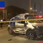 San Juan de Miraflores: Una fallecida y cuatro heridos en choque de auto contra tráiler | VIDEO