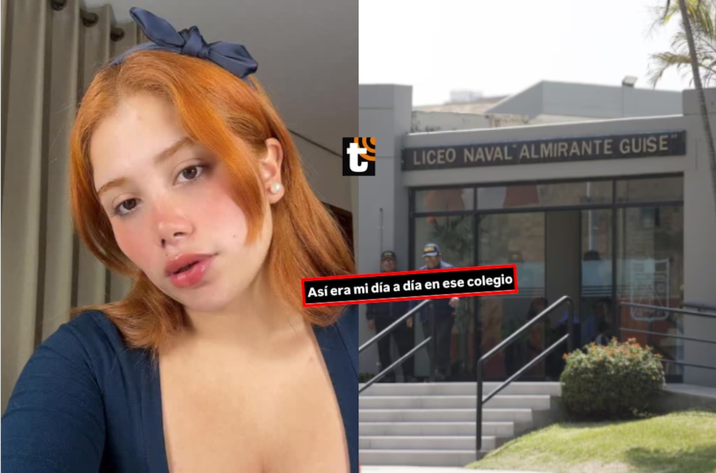 Marina Gold muestra pruebas del bullying y hostigamiento que padeció por tres años de manos de alumnos del Liceo Naval Almirante Guise.