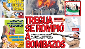 TREGUA SE ROMPIÓ A BOMBAZOS