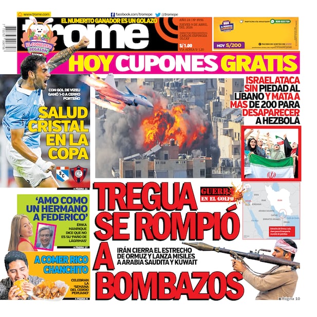 Portada Trome