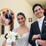 ¡Andrea Arana se casó por religioso! Dio el ‘Sí, acepto’ con bello vestido de novia