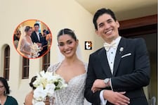 ¡Andrea Arana se casó por religioso! Conductora de Willax TV dio el ‘Sí, acepto’ con bello vestido de novia