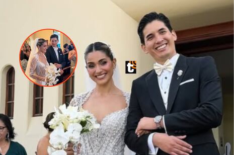 ¡Andrea Arana se casó por religioso! Conductora de Willax TV dio el ‘Sí, acepto’ con bello vestido de nov...