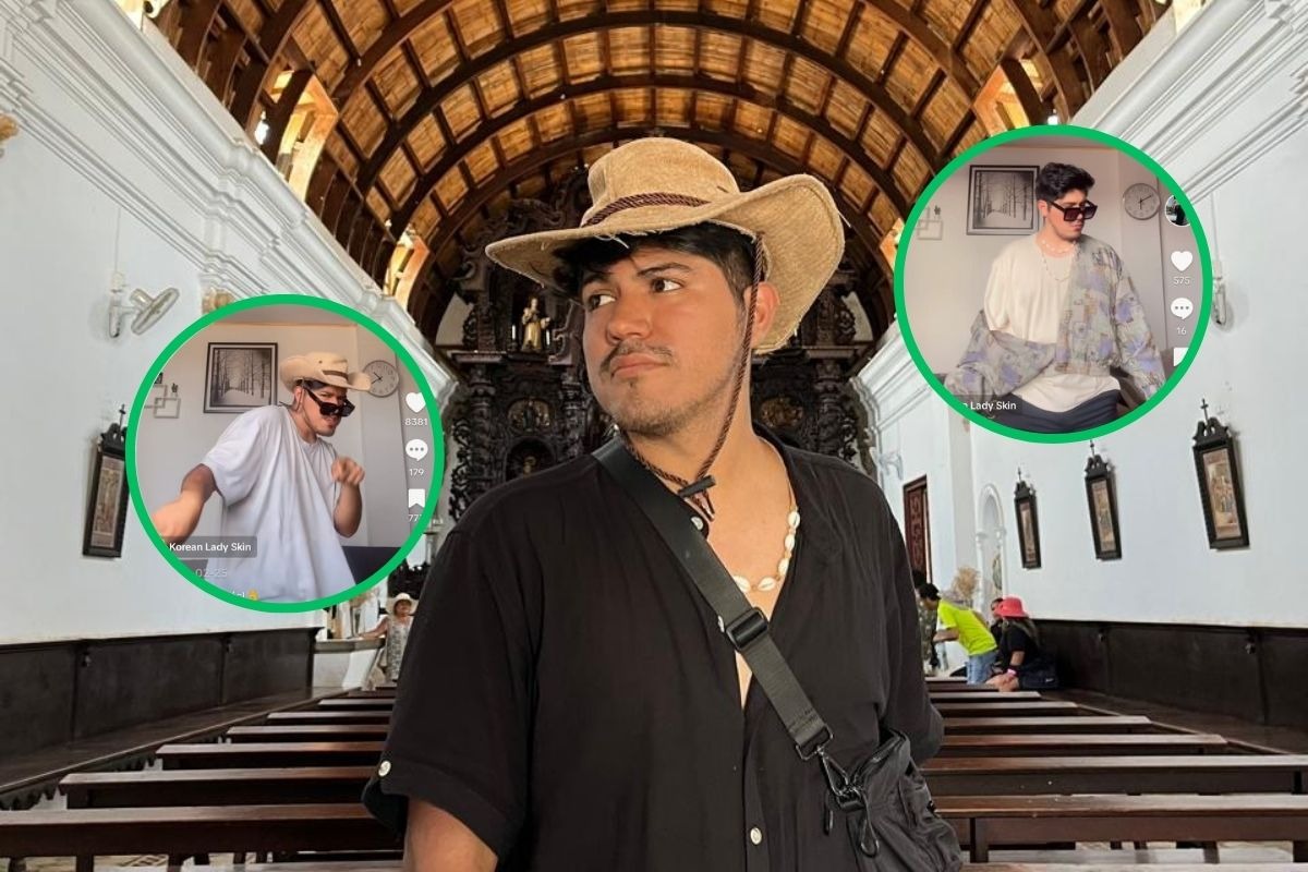 Parodia canciones y frases de moda en TikTok. Fotos: Luis Huamán / TikTok (@soyluisalb)