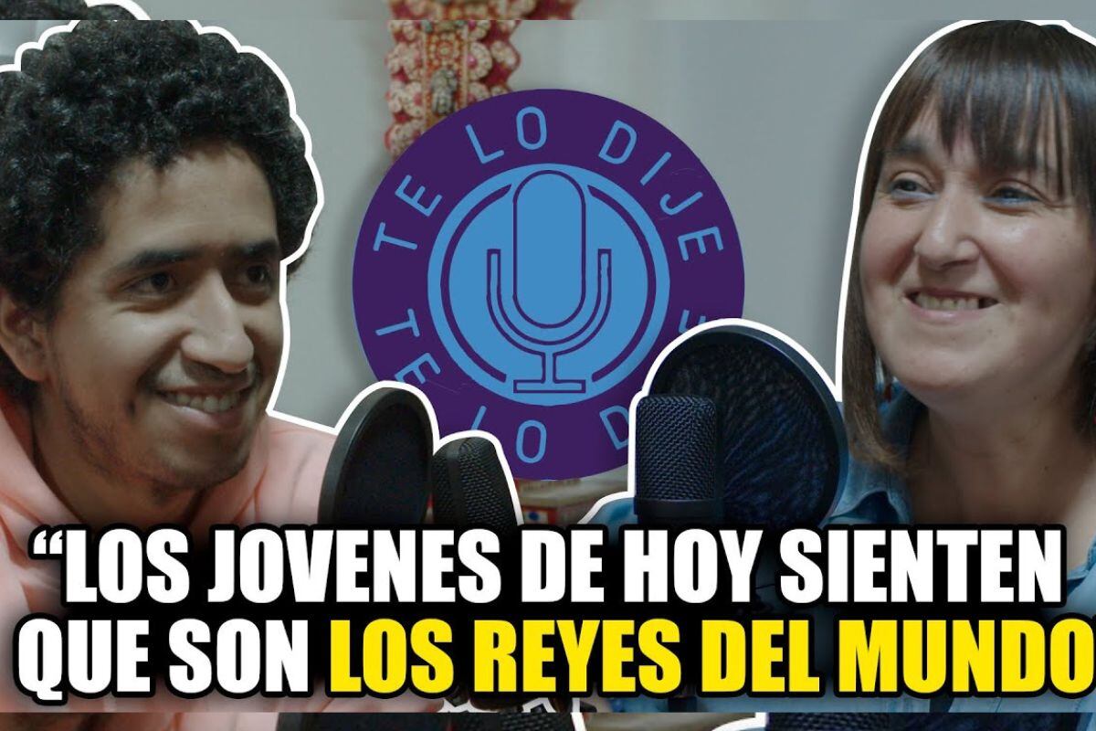 El podcast 'Te lo dije' lo hace con su hijo mayor Gabriel. Foto: YouTube.