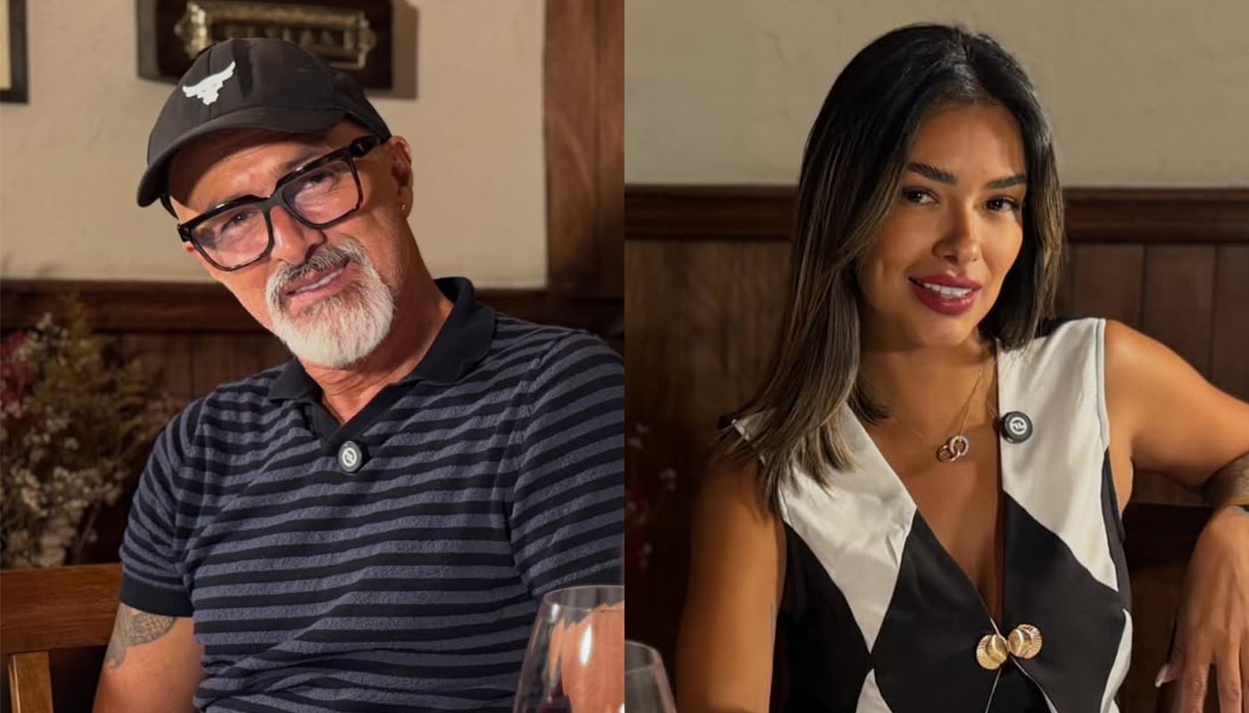 ¡Inesperado momento! Carlos Alcántara coquetea con Shirley Arica y hace inesperada revelación en plena entrevista: “Me gustas” | Composición EC: @shirleyarica27 / @cachinalcantara