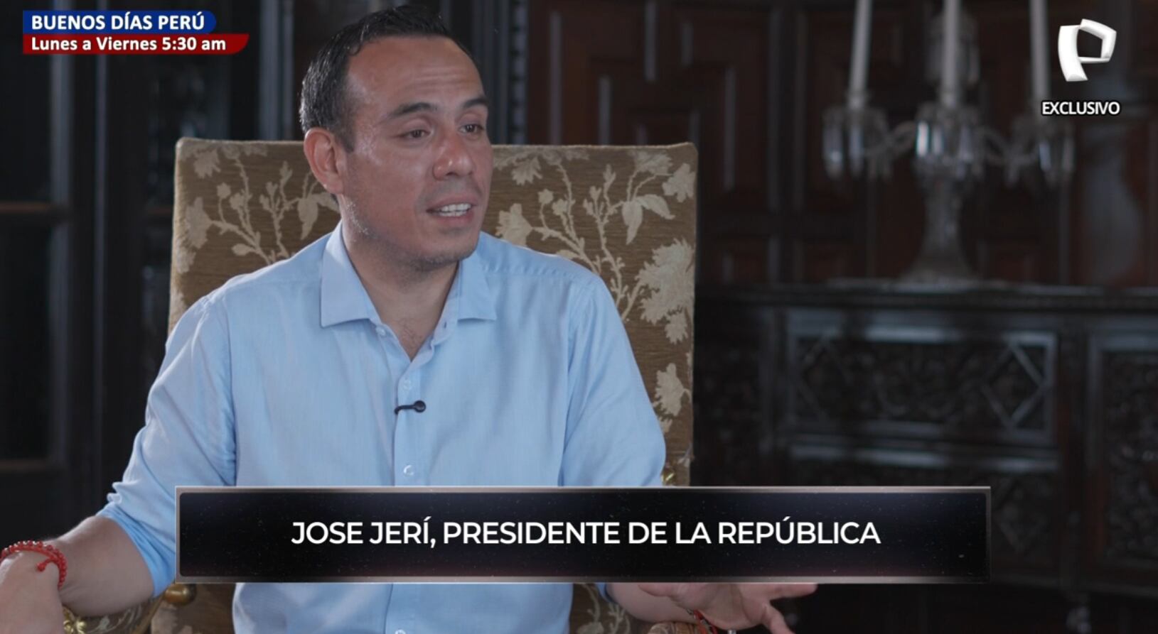 José Jerí finaliza su entrevista con Beto Ortiz.