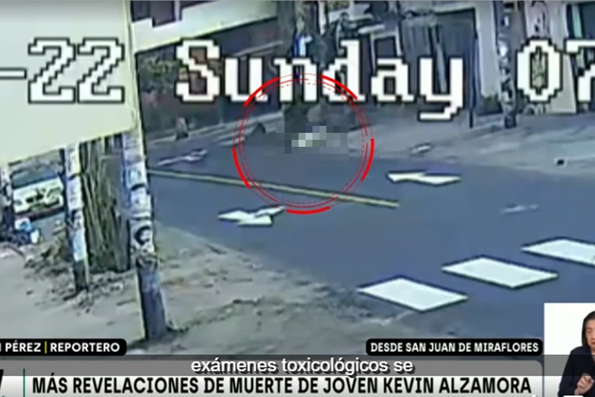 Cámara de seguridad captó los últimos minutos con vida de Kevin Alzamora Llonto, el joven hallado muerto tras salir de discoteca de Miraflores.