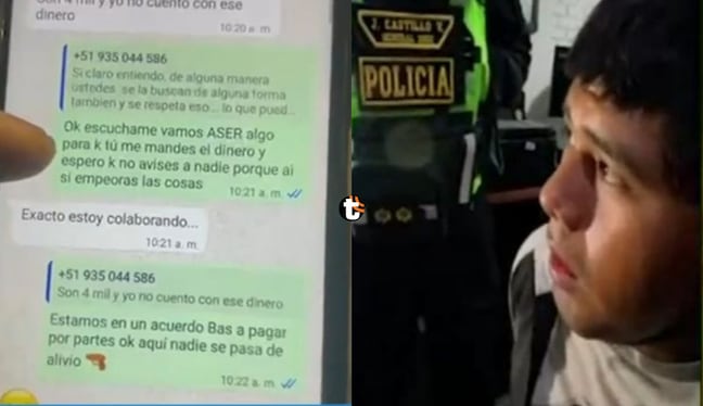 Extorsionador pedía un cuarto de pollo como 'yapa' a su víctima