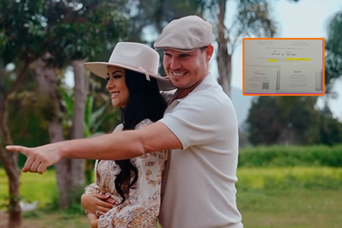 Sonia La Torre y George Forsyth celebrarán su boda el 25 de noviembre de este año.