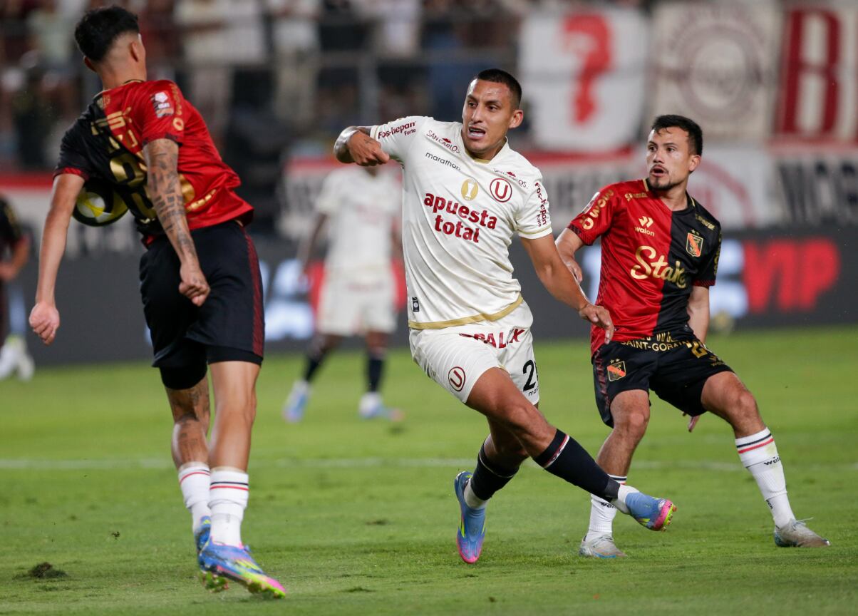 Universitario de Deportes vs. FBC Melgar, por la fecha 8 del Torneo Apertura de la Liga 1 - 2025, en el Estadio Monumental de Ate.
Foto: Fernando Sangama/ @photo.gec