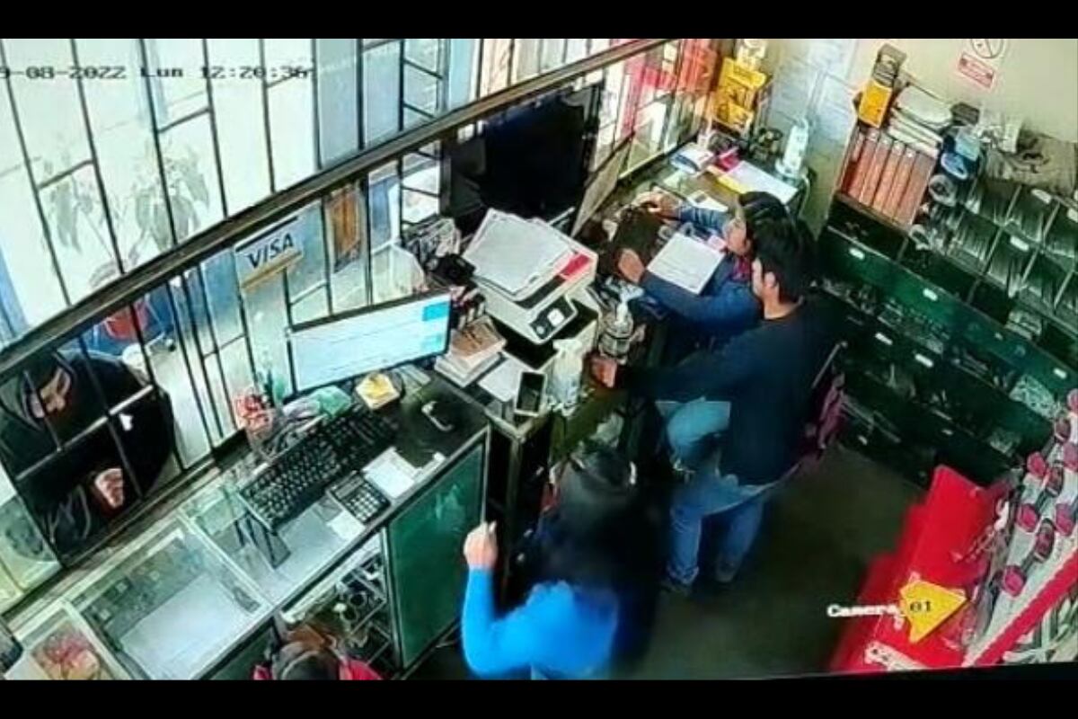 Delincuente asesinó a joven en asalto a ferretería.