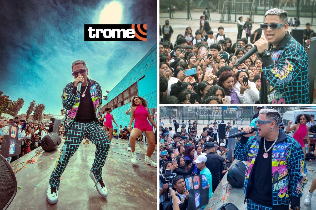 JP El chamaco canta en colegios