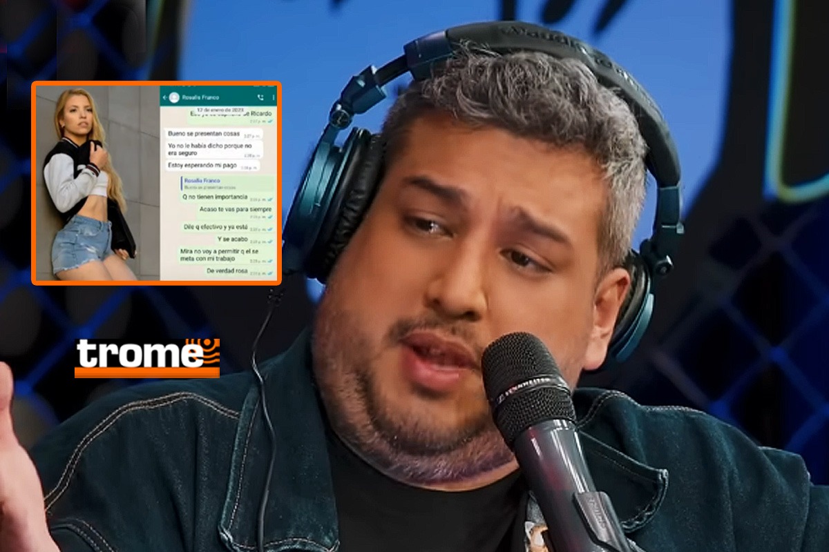 Rosalía solo habría estado por interés económico con Ricardo Mendoza.