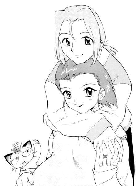Jessie y James terminan casados y esperando un hijo según el canon oficial de un manga (Foto: The Pokemon Company)
