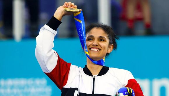 Angéliza Espinoza ganó medalla de oro y bicampeonato en Parapanemericanos (Video : TV PERU)