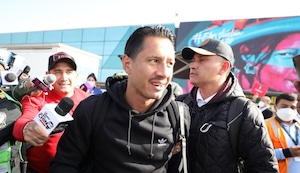 Gianluca Lapadula arribó al Perú y será presentado oficialmente como refuerzo de Universitario