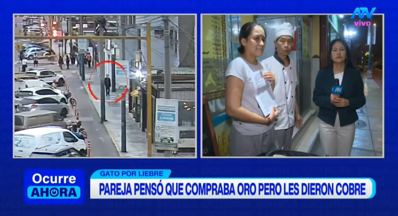 Empresarios chinos compraron 80 mil dólares por el oro, pero resultó ser cobre.