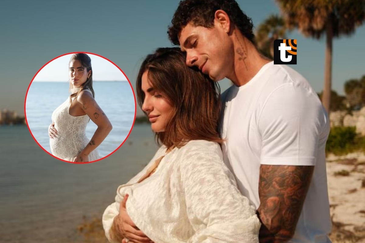 TROME - Isabella Ladera muestra sus primeras imágenes con su 'pancita'.