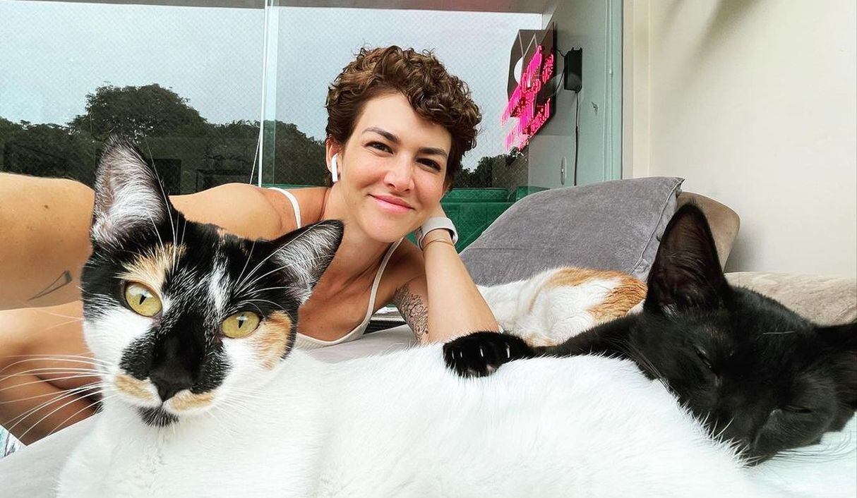 Anahí de Cárdenas afirmó que sus gatos son sus sanadores y curadores. (Foto: @anahidec)