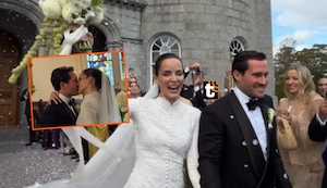 ¡Boda soñada! Carolina Braedt se casó en un castillo en Escocia con Javier Millership