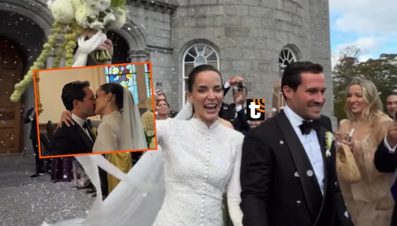 TROME - Carolina Braedt se casó en un castillo en Escocia con Javier Millership