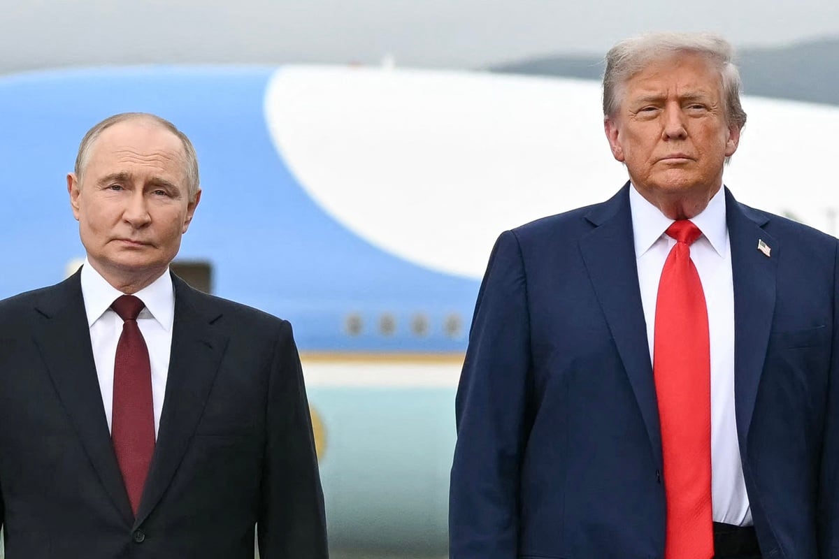El presidente de Estados Unidos, Donald Trump, y el presidente ruso, Vladimir Putin