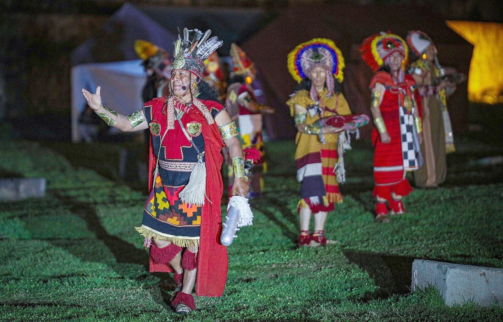 Más de 180 actores participaron en puesta en escena. (Foto: Juan Sequeiros / @gec)