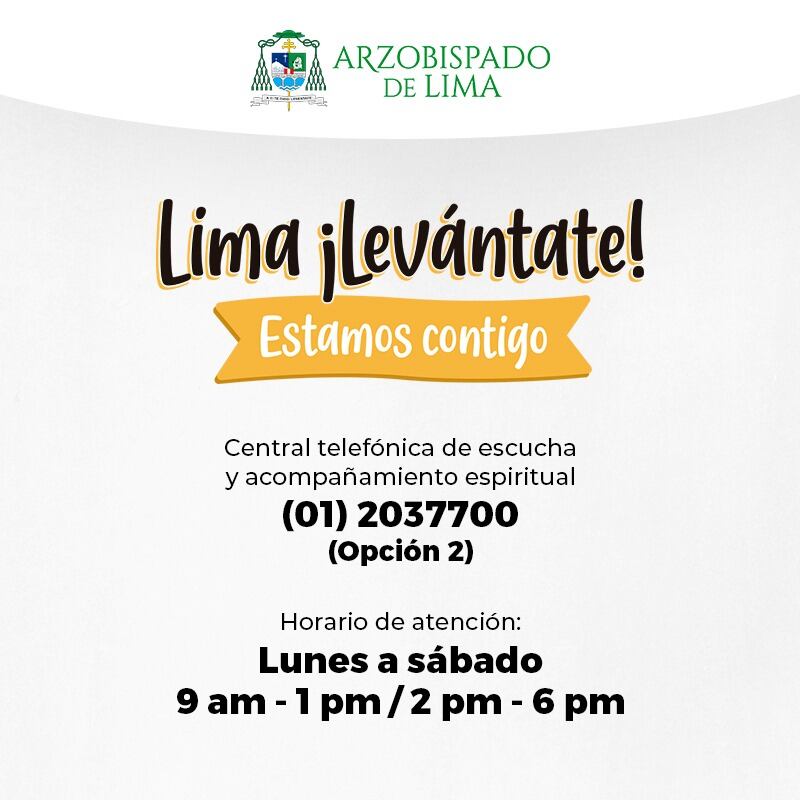 (Foto: Arzobispado de Lima)