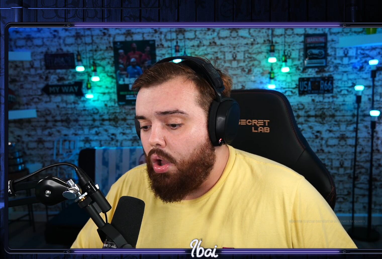 Ibai transmite en vivo el fichaje del mercado europeo. | Foto: Captura Twitch
