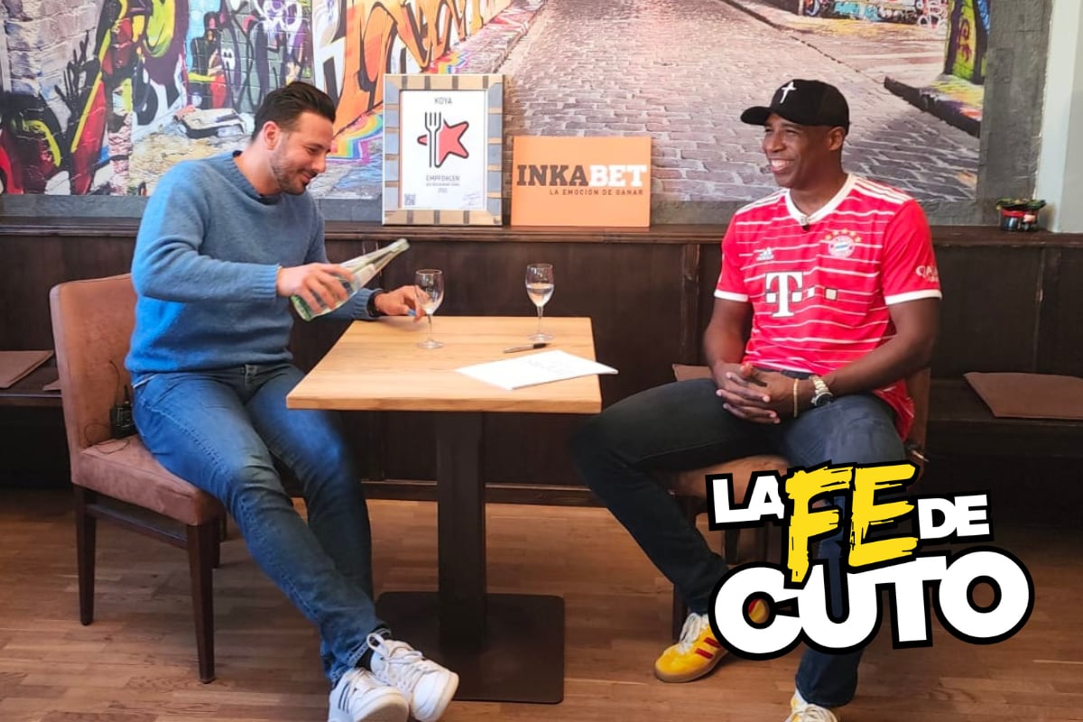 Claudio Pizarro y Cuto Guadalupe