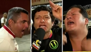 Hinchas cremas lamentan derrota y piden salida de Rabanal y Gassama