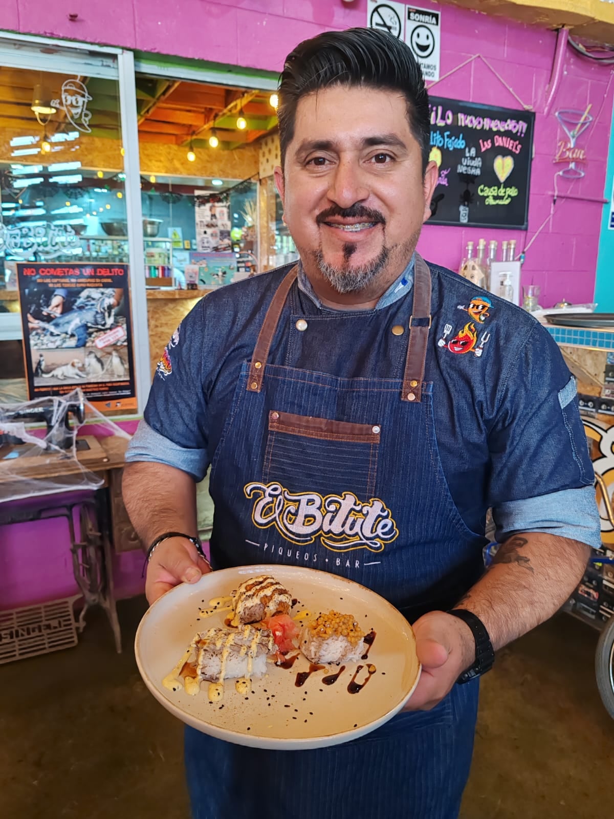 Una platillo innovador. Foto: Katty Gines.