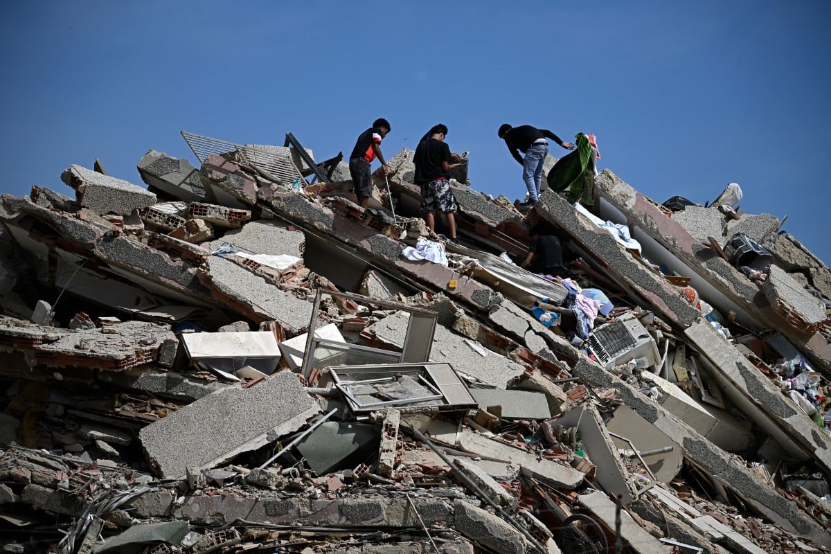 Imágenes del terremoto en Venezuela. Foto: Federico PARRA / AFP