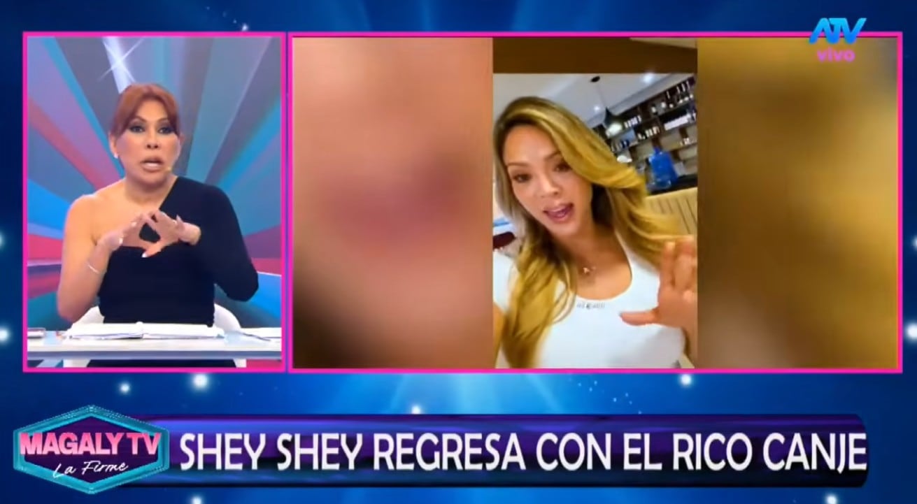Sheyla volvió a Perú con los canjes.