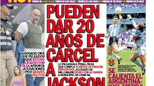 PUEDEN DAR 20 AÑOS DE CÁRCEL A JACKSON